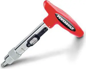 Powerbuilt 1/4 Inch Drive T-Handle Torque Driver - 649971