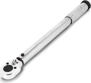 Powerbuilt 3/8" Drive Micrometer Torque Wrench, 20 to 80 ft-lb Range - 644998