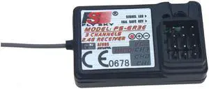 Flysky FS-GR3E 3 Channel 2.4G GR3E Receiver with Failsafe GT3B GR3C Upgrade for RC Car Truck Boat GT3 GT2 Transmitter