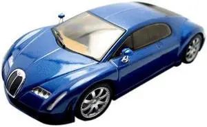 Bugatti Chiron EB 18.3 Blue 1/43 Diecast Car Model Autoart