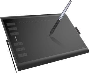 HUION Inspiroy H1060P 10 x 6.25 Inches Graphic Drawing Pen Tablet with 8192 Levels Pen Pressure 12 Express Keys - Upgraded Version