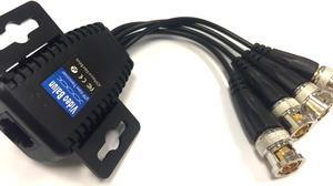 4 Channel BNC to RJ45/Cat-5 Video Transceiver (8-Pack)