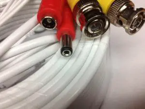 ACELEVEL PREMIUM QUALITY 60FT VIDEO POWER CABLE FOR LTS SECURITY CAMERAS
