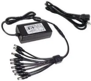ACELEVEL PREMIUM 5AMP POWER ADAPTER WITH 8 WAY FOR LOREX CAMERAS