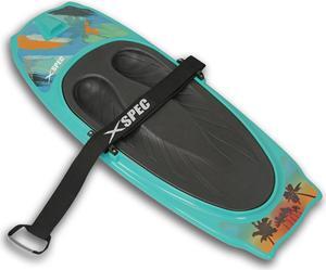 Xspec Kneeboard with Hook for Knee Surfing Boating Waterboarding, Aqua