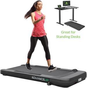 AdvanceUp Under Desk Walking Treadmill Compact for Home Office Workout Jogging