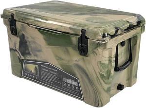 Xspec 60 Quart Roto Molded High Performance Ice Chest Outdoor Cooler, Camouflage