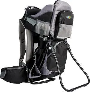 ClevrPlus Canyonero Baby Backpack Kid Toddler Camping Hiking Child Carrier Black