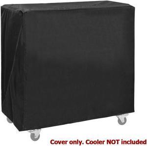 Clevr Cooler Cart Cover, Fits Most 80 Quart Rolling Ice Chest Water Resistant