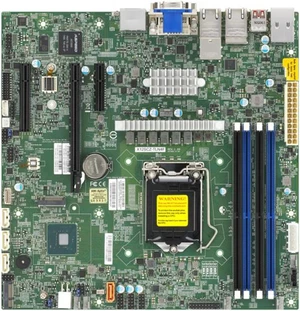Supermicro X12SCZ-TLN4F-B MICRO ATX COMET T LAKE PCH W480 LGA1200 1 PCI Supermicro X12SCZ-TLN4F-B MICRO ATX COMET T LAKE PCH W480 LGA1200 1 PCI