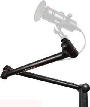 AVerMedia Live Streamer ARM - Premium Broadcasting Boom Arm with Cable Management, Desk Clamp, 5/8" Thread & 1/4" Thread Adapter, Fully adjustable, Perfect for Podcasts, Streaming, Gaming (BA311)