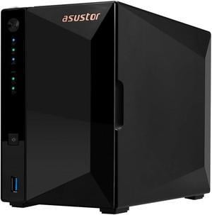 Asustor AS3302T v2 Drivestor 2 Pro Gen2 2 Bay NAS, Quad-Core 1.7GHz CPU, 2.5Gbe Port, 2GB DDR4 (Diskless)