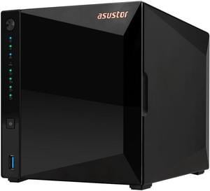 Asustor AS3304T v2 Drivestor 4 Pro Gen2  4 Bay NAS, Quad-Core 1.7GHz CPU, 2.5GbE Port, 2GB DDR4 (Diskless)