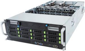 Gigabyte G493-SB2 rev. AAP1 4U HPC/AI Server Barebone - Intel Gen4/Gen5 Xeon Scalable, Dual CPU, 8x Gen5 GPUs