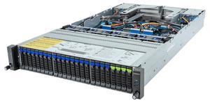 Gigabyte R283-Z92 rev. AAE3 2U Rack Server - AMD EPYC 9004, Dual CPU, 3x M.2, 24x DIMM Slots, 24+4x Gen4 NVME/SATA/SAS Bays