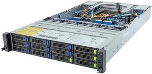 Gigabyte R283-Z93 rev. AAF1 2U Rack server - AMD EPYC 9004, Dual CPU, 2x Gen5 GPU, 24x DIMM Slots, 16x NVMe/SATA/SAS Bays