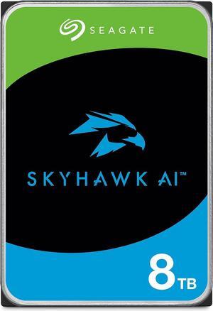 Seagate ST8000VE000 Skyhawk AI 8TB SATA III 7200 RPM 256MB 3.5" Surveillance Hard Drive