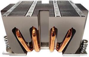 Dynatron A53 2U Aluminum Stacked Fin with Heatpipe Embedded Heatsink for AMD EPYC Processor SP6