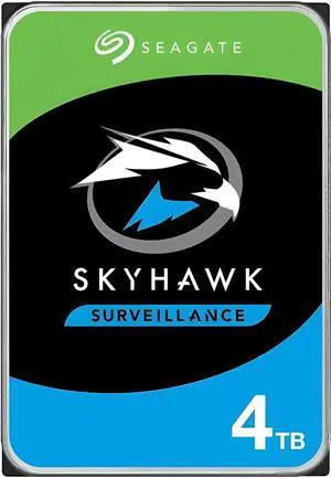 Seagate SkyHawk 4TB Surveillance Hard Drive 256MB Cache SATA 6.0Gb/s NVR DVR 3.5" Internal HDD ST4000VX013