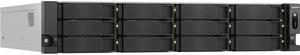 QNAP TS-H1277AXU-RP-R5-16G-US 2U 12-Bay QTS hero NAS, AMD Ryzen 5 7000 series,16GB DDR5 non-ECC RAM, 550W redundant