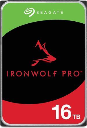 Seagate IronWolf Pro ST16000NT001 16TB 7200 RPM 256MB Cache 3.5" Internal Hard Drive - OEM