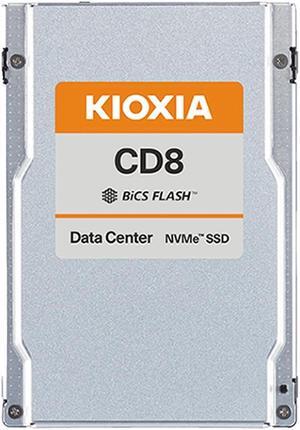Kioxia KCD8XRUG15T3 CD8-R Data Center SSD 15.36TB 2.5" U.2/U.3 15mm PCIe 4 x 4 NVMe 3D TLC 1DWPD