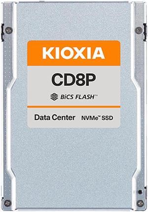Kioxia KCD8XPUG7T68 CD8P-R Data Center & Read Intensive SSD 7.68TB 2.5" U.2/U.3 15mm PCIe 5 x 4 NVMe 3D TLC 1DWPD