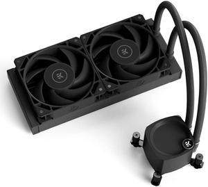 Used - Very Good: EK 360mm AIO Elite, D-RGB All-in-One Liquid CPU Cooler  with EK-Vardar High-Performance PMW Fans, 120mm Fan, Intel 115X/1200/2066,  AMD AM4 (360mm AIO) LGA 1700 Compatible(Requires purchase of LGA