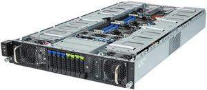 Gigabyte G293-S41 Rev. AAP1 2U HPC/AI Server - 5th/4th Gen Intel Xeon Scalable, Dual CPU, 4x PCIe Gen5 GPUs