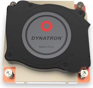 Dynatron Q7 1U Copper Vapor Chamber Heatsink with Stacked Fins for LGA 1700 Socket