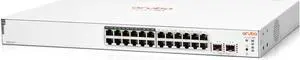 HPE JL813A#AC3 Instant On 1830 24-Port Gb | 12-Port Class 4 PoE Smart Switch (195W) - 24x 1G | 2X SFP | International Cord