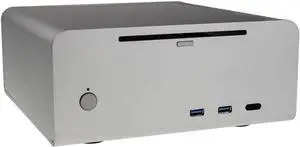 Streacom FC8 ALPHA Fanless Chassis Titanium, Extruded Aluminum, without Optical slot ST-FC8T ALPHA
