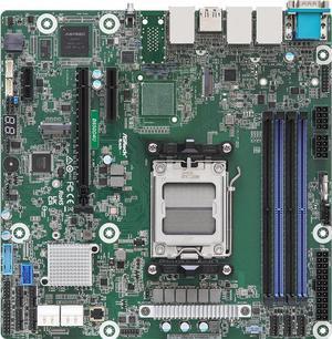 AsRock Rack B650D4U Micro-ATX Server Motherboard Single Socket AMD EPYC 4004 and AMD Ryzen 9000/8000/7000 series Processors (LGA 1718) B650E PCIe 5.0 Dual 1G Lan