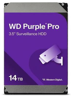 WD Purple Pro WD142PURP 14TB 7200 RPM 512MB Cache SATA 3.5" Internal Hard Drive Bare Drive