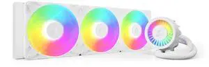 Arctic ACFRE00189A Liquid Freezer III Pro 420 A-RGB CPU Fans 3 x 140mm Water Cooling,AMD AM5/AM4 Intel LGA1851/1770 - White