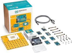 Arduino AKX00069 Official Starter Kit Beginners Build Connected Projects Easily, Educational Technology Learning Coding