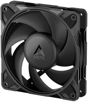 Arctic ACFAN00306A P12 Pro PST 120 mm PWM Fan with Y-Cable Splitter, 600-3000 RPM, Fluid Dynamic Bearing,4-Pin - Black