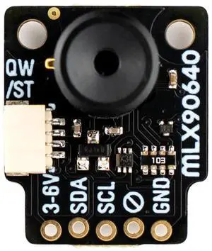 Pimoroni PIM365 MLX90640 Thermal Camera monitor the thermerarure of CPU works with Raspberry Pi or Arduino