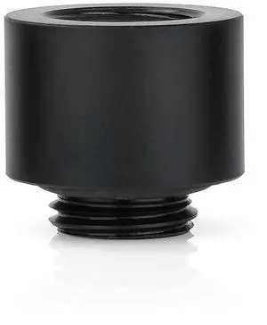 Thermal Grizzly TG-DM-FIT-0007 DeltaMate Extender MF14 Black 14mm G1/4 Male-to-Female Spacer for Custom PC WaterCooling