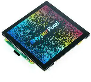 Pimoroni PIM470 HyperPixel 4.0 Square - Hi-Res Display for Raspberry Pi  Touch