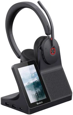 Yealink 1208738 WH68 Workstation - DECT Wireless Headset with Workstation Yealink 1208738 WH68 Workstation - DECT Wireless Headset with Workstation