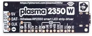 Pimoroni PIM729 Plasma 2350 W Board Only USB-C powered controller for WS2812/Neopixel and APA102/Dotstar Pimoroni PIM729 Plasma 2350 W Board Only USB-C powered controller for WS2812/Neopixel and APA102/Dotstar
