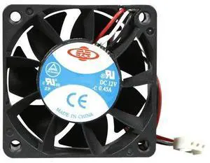 iStarUSA DD-FAN60-126025BM 60mm fan 38CFM 7000RPM 48dBA