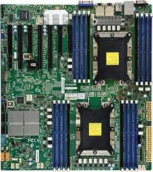 Supermicro X11DPH-TQ Server Motherboard - Intel Chipset - Socket P LGA-3647 - 1 x Retail Pack Supermicro X11DPH-TQ Server Motherboard - Intel Chipset - Socket P LGA-3647 - 1 x Retail Pack