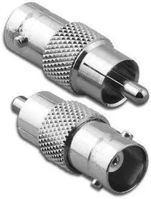 Kentek RCA male to BNC female M/F adapter connector coupler 75 ohm