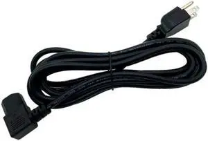 Kentek 10 Feet Right 90 Degree AC Power Cable Cord For MACKIE THUMP Series TH-12A 2-Way Powered Loudspeaker