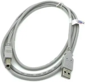 Kentek 6 Feet FT USB Cable Cord For BROTHER HL-L2370DW MFC-J6930DW MFC-J6935DW MFC-L5900DW Printer Beige