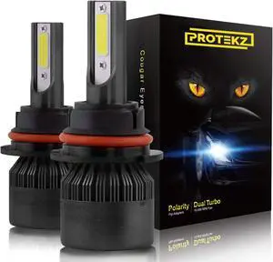 Protekz 6000K LED Fog Light Kit for 2016-2016 Mitsubishi OUTLANDER H16 Foglight Conversion 12000LM Led Light Bulbs Kits