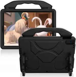 Shockproof Hybrid Protective Shell Case with Handle  - Black for Apple iPad Pro 10.5