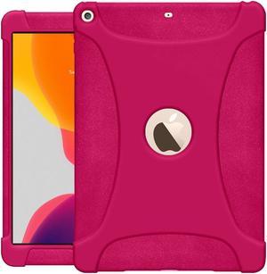 AMZER Shockproof Rugged Silicone Skin Jelly Case for Apple iPad 10.2/iPad 8th Generation 10.2 inch